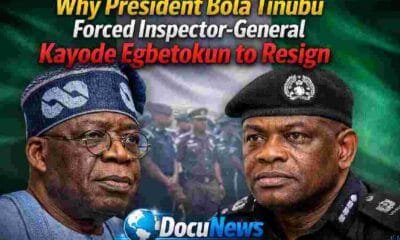 President Bola Tinubu and IGP Kayode Egbetokun amid Nigeria Police leadership crisis 2026