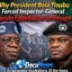 President Bola Tinubu and IGP Kayode Egbetokun amid Nigeria Police leadership crisis 2026
