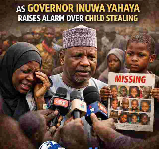 48 children missing in Gombe State as Governor Inuwa Yahaya raises alarm over child stealing crisis
