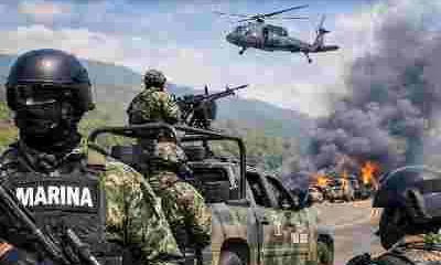 Mexico Security Forces Kill CJNG Leader El Mencho news headline graphic with DocuNews branding