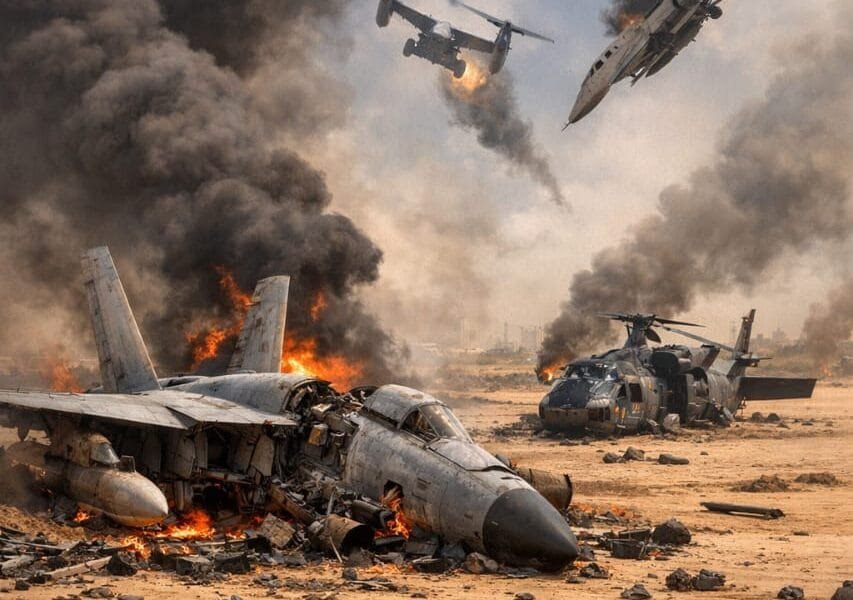 Several U.S. Military Aircraft Crashed On Monday in Kuwait — Full Report