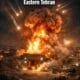 Israel strike on Iran underground nuclear facility in eastern Tehran skyline
