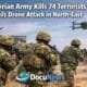 AI generated illustrations Of Nigerian Army Kills 74 Terrorists, Foils Drone Attack in North-East. By DocuNews Central